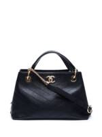 CHANEL Pre-Owned 2019 Tasche mit V-Steppung - Schwarz