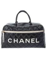 CHANEL Pre-Owned Pre-Owned leather tote bag - Schwarz