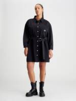 Calvin Klein Jeans Plus Jeanskleid "BELTED DENIM SHIRT DRESS PLUS"