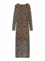 Catwalk Junkie Maxikleid - Kleid - Leo Print - Langarmkleid - Leopard mesh dress