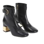 Chloé Boots & Stiefeletten - Black Nappa Leather Alize Boots - Gr. 36 (EU) - in Schwarz - für Damen