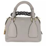 Chloé Bowling Bag - Daria Shoulder Bag Small - Gr. unisize - in Grau - für Damen