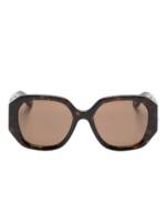 Chloé Eyewear Marcie Sonnenbrille mit eckigem Gestell - Braun