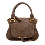 Chloé Satchel Bag - Marcie Shoulder Bag Small - Gr. unisize - in Taupe - für Damen