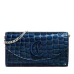 Christian Louboutin Clutches - Loubi54 Clutch Bag - Gr. unisize - in Blau - für Damen