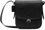 Coach 1941 Black Hitch Flap Crossbody Bag