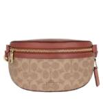 Coach Bauchtaschen - Coated Canvas Signature Bethany Belt Bag - Gr. ONE_SIZE - in Braun - für Damen