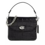 Coach Crossbody Bags - Embossed Croc Cassie Crossbody 19 - Gr. unisize - in Schwarz - für Damen