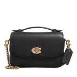 Coach Crossbody Bags - Refined Pebble Leather Cassie Crossbody 17 - Gr. unisize - in Schwarz - für Damen