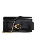 Coach Crossbody Bags - Spazzolato Leather Tabby Chain Clutch - Gr. unisize - in Schwarz - für Damen