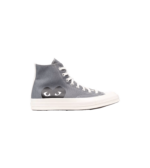 Comme des Garcons Play Sneakers - Big Heart Converse Chuck Taylor 70 High-Top-Sneake - Gr. 3 - in Grau - für Damen