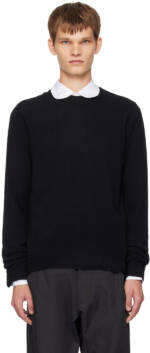 Comme des Garçons Shirt Black Crewneck Sweater