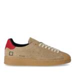 D.A.T.E Sneakers - D.A.T.E. BASE DEEP BEIGE ROT SNEAKER - Gr. 42 (EU) - in Beige - für Damen