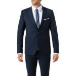 DIGEL Herren Sakko blau Slim Fit