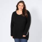 Damen Pullover mit leichtem Glanz, große Größen