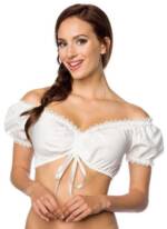 Dirndline Dirndlbluse schulterfreie Dirndlbluse Dirndl-Bluse Oktoberfest Trachtenbluse