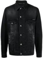 Dolce & Gabbana Jeansjacke im Distressed-Look - Schwarz