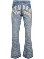 EARTHLING VIP Student bootcut jeans - Blau