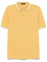 Fred Perry Poloshirt mit Streifendetails - Gelb