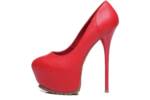 Giaro High Heels in Übergrößen Rot Vicky Red Matte große Damenschuhe