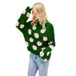 Gigicial Weihnachtspullover Weihnachtspullover, Damen Strickpullover, Weihnachten Sweatshirt, L