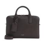 Giorgio Armani Portemonnaies - Briefcase Brow Grained Calf Leather Bag - Gr. unisize - in Braun - für Damen