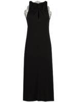 Givenchy Neckholder-Midikleid mit Spitze - Schwarz