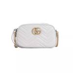 Gucci Shopper - Gg Marmont 2.0 Shoulder Bag - Gr. unisize - in Weiß - für Damen