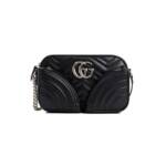 Gucci Shopper - Marmont 2.0 Gg Shoulder Bag - Gr. unisize - in Schwarz - für Damen