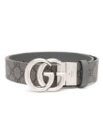 Gucci Wendbarer GG Marmont Gürtel - Grau