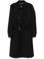 Herno Klassischer Trenchcoat - Schwarz