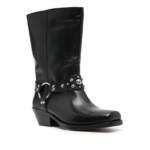 Isabel Marant Boots & Stiefeletten - Antya 45Mm Biker Boots - Gr. 37 (EU) - in Schwarz - für Damen