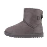 Ital-Design Damen Snowboots Freizeit Snowboots (84906779) Flach Flache Stiefeletten in Grau