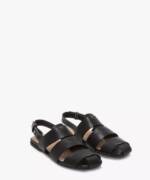 J.W.Anderson Sandalen & Sandaletten - JW ANDERSON Schwarze Ledersandale - Gr. 36 (EU) - in Schwarz - für Damen