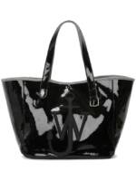 J.W.Anderson Totes - Belt Coated-Finish Denim Tote Bag - Gr. unisize - in Schwarz - für Damen