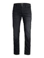 Jack & Jones Tapered-fit-Jeans Herren Jeans Comfort Hose Schwarz JJIMIKE JJORIGINAL JOS 697 I.K