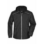 James∋cholson - Sportliche, funktionale Outdoorjacke Herren JN1118 Gr. 2XL black/silver