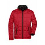 James∋cholson - Steppjacke Herren JN1035 Gr. 2XL red/black