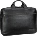 Jost Stockholm Business Bag M 1 Comp in Schwarz (2.4 Liter), Aktentasche