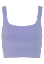 LASCANA Crop-Top - Seamless Top mit Rippstruktur