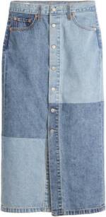 Levi's® Midirock BUTTON MIDI SKIRT PAT mit Knopfleiste