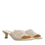 Loewe Sandalen & Sandaletten - Petal Kitten Heel Slide - Gr. 37 (EU) - in Beige - für Damen