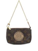 Louis Vuitton Pre-Owned 2007 Monogram Trunks and Bags Mini Pochette Accessoires Handtasche - Braun