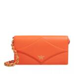 MCM Portemonnaie - Diamond Lthr Wallet On Chain Large - Gr. unisize - in Orange - für Damen