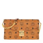 MCM Portemonnaie - Tracy Vi Crossbody Med - Gr. unisize - in Cognacbraun - für Damen