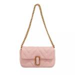 Marc Jacobs Crossbody Bags - The Quilted Leather J Marc Mini Shoulder Bag - Gr. unisize - in Gold - für Damen