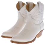 Mayura Boots 2374 Damen Westernstiefelette Weiss Westernstiefelette Rahmengenäht