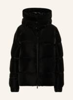 Moncler Daunenjacke Rhin Mit Abnehmbarer Kapuze schwarz