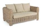 Natur24 Sofa Sofa Fortaleza 162x90x83cm Rattan Sofa Couch Polster