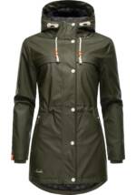 Navahoo Regenmantel "Rainy Forest", modischer Damen Outdoor Regenparka